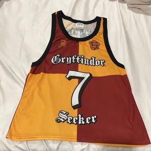 Harry Potter Gryffindor quidditch jersey tank top
